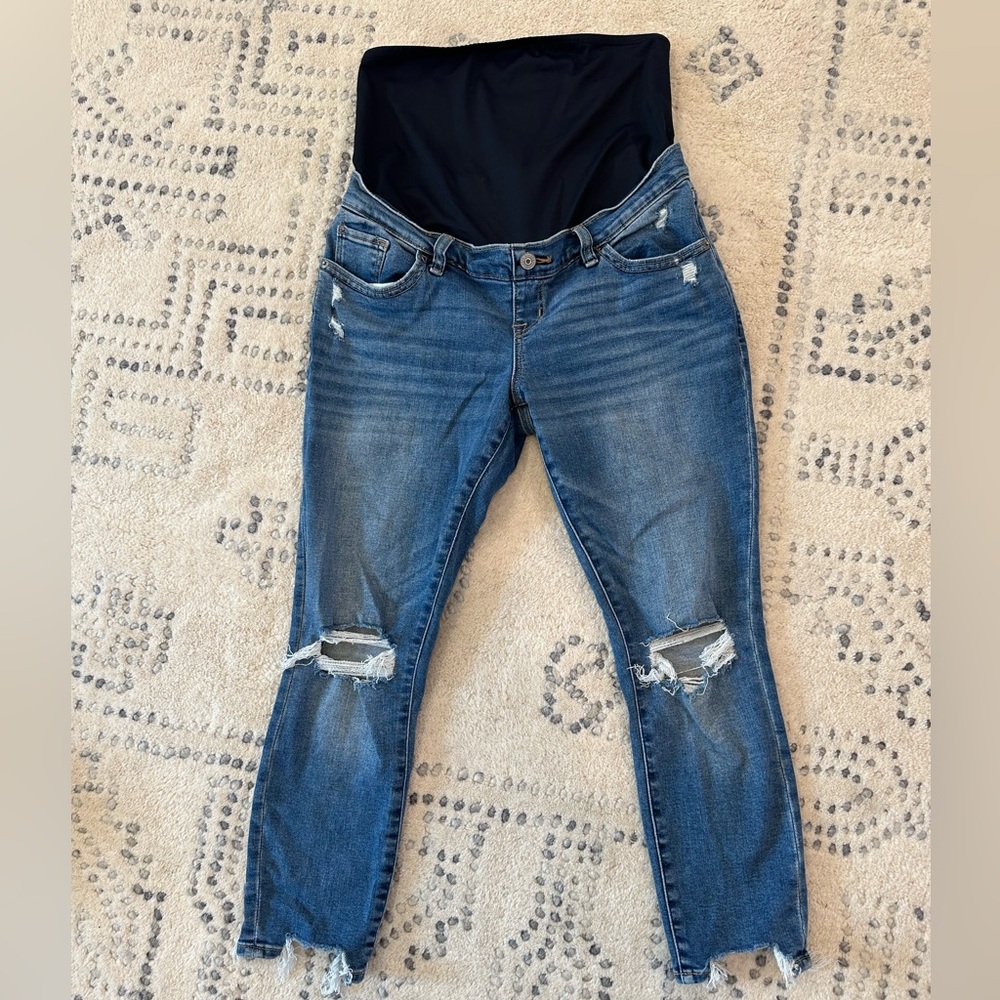 Abercrombie maternity jeans 6 Short